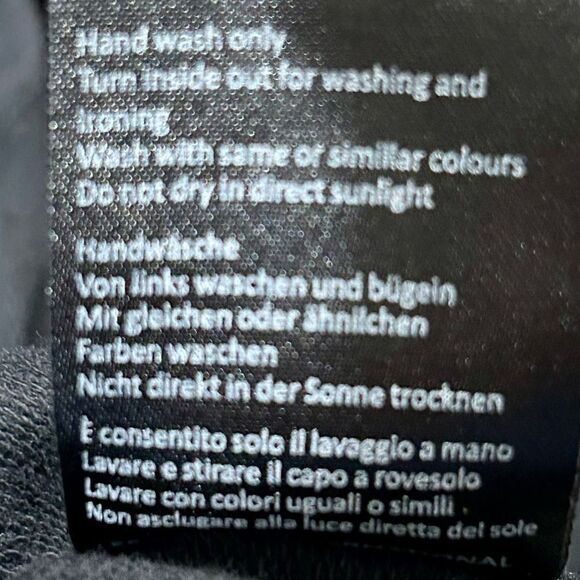 Speedway Luxury Italian Top Women's Large Black Bead Embellishments Long Sleeve - Picture 9 of 10